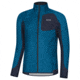 GOREWEAR Mens R3 Partial WINDSTOPPERR Running Shirt in Sphere Blue/Orbit Blue XL Slim fit Windproof F2F710BF, 100287-AZAU-XXL