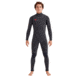 Body Glove Red Cell 2mm Slant-Zip Mens Fullsuit - Black Heather 5F8B8607, LS, Wetsuit: Black, 18149-BLK-LS