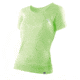 2XU Ice X Short Sleeve Run Top - Women's-Neon Lime-X-Small