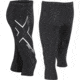2XU Mens Hyoptik 3/4 Ct Blk Md 3515B BLK/SRF M