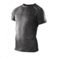 2XU Movement Short Sleeve Top - Men's-Black Marle-Small
