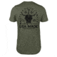 Montana Knife Company MKC Bison Skull Tee - Men's, Military Green, 3XL, MKC-000706