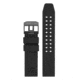 Luminox Black Rubber Strap - 23mm 2270C23B, black-rubber-strap-23mm