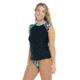 Body Glove Colola Exhale Rashguard - Colola / Black 81F6984B, XL, Colola / Black, 39-634745-Colola-Black-XL
