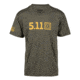 5.11 Tactical Legacy Pop T-Shirt - Mens, Large, Military Green Heather, 41191AACF-223-L