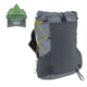 Six Moon Designs Swift V Hiking Backpacks, Robic Nylon Gray, S-Curve Shoulder Harness - Large, Flight Hip Belt - Medium, P16101S10035H10082