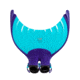 Body Glove Adult Mermaid Linden Monofin - Purple/Blue B0BE4AAB, Purple/Blue, 18060-PURBLU