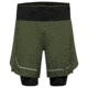 GOREWEAR Ultimate 2in1 Running Shorts Mens in Utility Green XS Slim fit 12287E2E, 100759-BH00-S