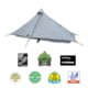 Six Moon Designs Lunar Solo Backpacking Tents, Green, 20020