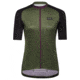 GOREWEAR Grid Fade Cycling Jersey 2.0 Womens in Utility Green/Process Purple 2XS Slim fit 3BD9799A, 100973-BHBQ-34
