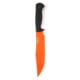 Montana Knife Company The Marshall Bushcraft Knife Fixed Blade Knives, 7.625 inch, 52100 Ball Bearing Steel, Fixed Blade, G-10 Handle, Blaze Orange Cerakote, 12.625 inch, MKC-000616