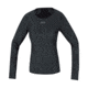 GOREWEAR Womens M WINDSTOPPERR Base Layer Thermo Long Sleeve Shirt in Black XS 0-2 Slim fit AA219022, 100321-9900-36