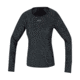 GOREWEAR M WINDSTOPPERR Base Layer Thermo Long Sleeve Shirt Womens in Black XL 16-18 Slim fit BE64DD1C, 100321-9900-44