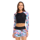 Body Glove Miami Let It Be Crop Rashguard - Sunset 3F89FBB2, M, Miami, 39-618744-Sunset-M