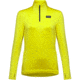 GOREWEAR Everyday Running Thermo 1/4-Zip Womens in Neon Yellow XS 0-2 Regular fit D60F4DDD, 100940-0800-36