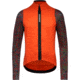 GOREWEAR SPINSHIFT Thermo Long Sleeve Cycling Jersey Mens in Fireball/Utility Green Large Form fit 8FCE350F, 101086-AYBH-L