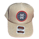 Hagan Classic Trucker Hat - Men's w/ Snowflake Patch, Tan, One Size, 8404804731137