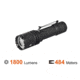 Lampe frontale AceBeam H16 LED avec un maximum de 650 lumens, blanc