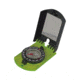 Acecamp Folding Map Compass with Mirror, Green/Black, 1 Year Limited Warranty, ACE-3109