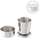 Acecamp Stainless Steel Collapsible Cup, 2oz, ACE-1528