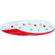 Acme Kastmaster Spoon, 1 3/8in, 1/8oz, Candy &amp; Pearl Red, SW105/CDY