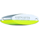 Acme Kastmaster Spoon, 1 3/8in, 1/8oz, Chrome &amp; Chartreuse Stripe, SW105/CHCS