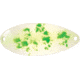 Acme Little Cleo Spoon 2 1/2in, 3/4oz, Glow Green Splatter, C340GL/GNS