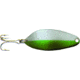 Acme Little Cleo Spoon, 2 1/8in, 2/3oz, Sinking, Nickel &amp; Neon Green, C230/NNG
