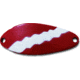 Acme Little Cleo Spoon, 2 1/8in, 2/5oz, Red White Nickel, C200/RWN