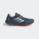 Adidas Terrex Trailrider Shoes - Men's, Wonder Steel/Magic Grey Met/Impact Orange, 11.5, GW5535-11-5
