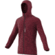 Adidas Terrex Demo, Tracerocker Hooded Fleece Jacket - Men's, Col Burgundy, Medium, DZ2082-M-DEMO