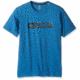 Adidas Terrex Logo Bar Tee - Mens, Shock Blue, Small, CY1796-S