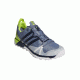 Adidas Terrex Men's Terrex Agravic Trailrunning Shoes, Raw Steel/ Navy/Solar Slime, 6 US, CM7613-6