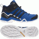 Adidas Terrex Swift R2 Mid GTX Hiking Shoes - Men's, Blue Beauty/Black/Grey one, 6 US, CQ1876-6