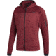 Adidas Terrex Stockhorn Fleece Hoodie II - Men's, Noble Maroon, Small, CY8701-S-500