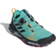 Adidas Terrex Agravic Boa Shoes - Womens, Acid Mint/Core Black/Screaming Pink, 10, FY9460-300-10