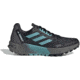 Adidas Terrex Agravic Flow 2 Trail Running Shoes - Womens, Core Black/Mint Ton/Ftwr White, 10, H03189-10