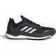 Adidas Terrex Agravic Flow Shoes - Men's, Core Black/Crystal White/Solar Red, 11.5, FW5119-001-11.5