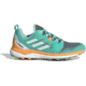 Adidas Terrex Agravic Shoes - Womens, Acid Mint/Crystal White/Hazy Orange, 9, FX6977-300-9