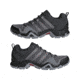 Adidas Terrex Ax2R Hiking Shoe- Men's, Carbon/Gray Four/Solar Slime, 9, CM7728-9
