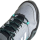 Adidas Terrex AX3 Shoes - Womens, Halo Silver/Crystal White/Acid Mint, 6, FX4690-20-6