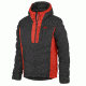 Adidas Terrex Climaheat Ice Jacket - Men's-Dark Grey/Dark Orange-Small