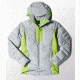 Adidas Terrex Climaheat Ice Jacket - Men's-Mid Grey/Solar Green-Small