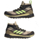Adidas Terrex Free Hiker GTX Hiking Shoes - Men's, Savannah/Hi-Res Yellow/Core Black, 9.5, FX4509-262-9.5