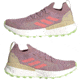 Adidas Terrex Two Ultra Primeblue Trail Running Shoes - Womens, Magic Mauve/Acid Red/Pulse Lime, 8.5, H03210-8.5