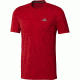 Adidas Terrex Ultimate Short Sleeve Tee - Men's-Light Scarlet-Small