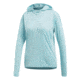 Adidas Terrex Voyager Parley Women's Hoodie, Blue Spirit, Large, CG2452-L