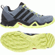Adidas Terrex Women's Terrex AX2R Hiking Shoes, Raw Grey/Black/Semi Frozen Yellow, 5 US, CM7721-5