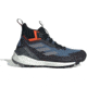 Adidas Terrex Free Hiker GORE-TEX Hiking Shoes 2.0 - Men's, Wonder Steel/Grey Three/Impact Orange, 11US, HQ8382-11