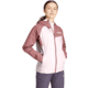 Adidas Terrex JG8892 W MT 2L RAIN JK, Womens, PRLOFI/QUICRI, XL, JG8892-XL